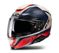 Casco Modulare HJC RPHA 91 Rafino Bianco/Blu/RossoL Bianco,Blu,Rosso