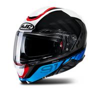 Casco Modulare HJC RPHA 91 Rafino Bianco/Nero/BluL Bianco,Nero,Blu