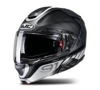 Casco Modulare HJC RPHA 91 Rafino Nero/GrigioM Nero,Grigio