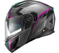 Casco Modulare Kappa KV50F Escalade Titanio Rosa S