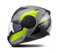 LS2, Casco Moto Modulare SCOPE II DURIA Grey H-V Yellow, M