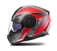 Casco Modulare LS2 FF902 Scope II Grigio/RossoS Grigio,Rosso