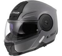 LS2 FF902 Scope II Solid, casco flip up M male Grigio