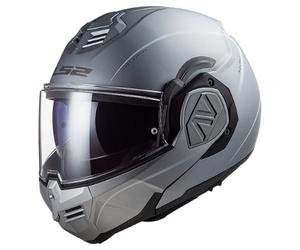 casco modulare ls2 ff906 advant solid - titanio opaco XS