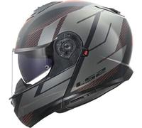 Casco Modulare Ls2 FF908 Strobe II CODE Nero Grigio XXL