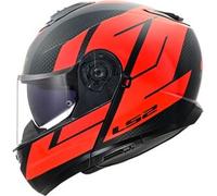 Casco Modulare Ls2 FF908 Strobe II CODE Nero Rosso S