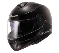 LS2 FF908 Strobe II Solid, casco ribaltabile XL male Nero