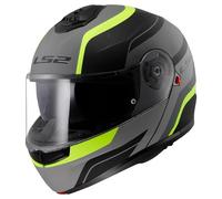 casco modulare ls2 ff908 strobe ii monza - nero / fluor XXL