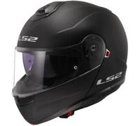 LS2 FF908 Strobe II Solid, casco ribaltabile XL male Nero Opaco