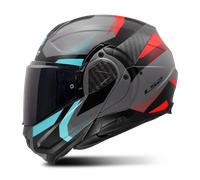 LS2 LS2 - Casco FF910 Advant II Triple Nardo Grigio / Blue / Rosso L