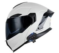Casco Modulare Moto con Bluetooth, Casco Integrale Moto Conforme alle Norme ECE, con Visiera Parasole, Casco da Moto con Apertura Frontale, Casco Moto Leggero Unisex Adulti L,Medium