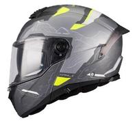 Casco Modulare Mt Helmets Fu404Sv Atom 2 E2 Sv Highlands Grigio Giallo Opaco S