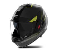 Casco Modulare Nolan N120-1 CICLONE 362 Grigio lava / Nero / Verde impulso Taglia:M
