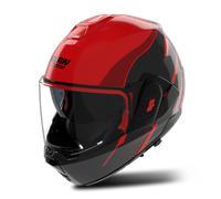 Casco Modulare Nolan N-120-1 Fluente Rosso/Nero/Rosso Visceral GlossyXL Rosso,Nero,Rosso Visceral Glossy