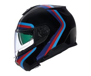 Casco Modulare Nolan N100-6 ASSOLUTO 348 Nero / Blu / Rosso / Azzurro Taglia:L