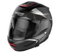 CASCO MODULARE NOLAN N100-6 PALOMA FLAT BLACK 25 TAGLIA L