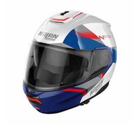 CASCO MODULARE NOLAN N100-6 PALOMA WHITE BLUE RED 28 TAGLIA XL