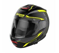 CASCO MODULARE NOLAN N100-6 SURVEYOR 22 FLAT BLACK YELLOW TAGLIA M