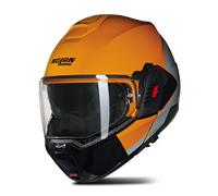 Casco Modulare Nolan N120-1 Arancio/Grigio/NeroS Arancio,Grigio,Nero