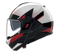 Casco Modulare Nolan N120-1 CICLONE 363 Bianco / Nero / Rosso Taglia:XXS