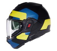 Casco Modulare Nolan N120-1 OMOCROMO 346 Nero / Blu / Giallo