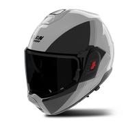 Casco Modulare Nolan N120-1 Verniciatura Grigio/Nero lucidoL Grigio,Nero lucido
