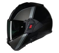 Casco Modulare Nolan N120-1 VERNICIATURA SPECIALE 341 Nero / Grigio / Argento Taglia:XXL
