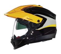 Casco Modulare Nolan N70-2 X CONVINTO 345 Nero / Grigio / Giallo
