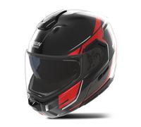 Casco Modulare Nolan N90-3 06 Sincrono Nero/Rosso/Bianco MetalloXL Nero,Rosso,Bianco Metallo