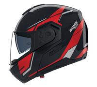 Casco Modulare Nolan N90-3 06 Sincrono Nero/Rosso/Bianco MetalloXL Nero,Rosso,Bianco Metallo