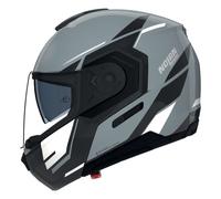 Nolan Casco Modulare N90-3 SINCRONO 352 Grigio/Nero/Bianco Taglia XL