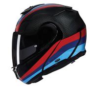 NOLAN NOLAN - Casco X-1005 Ultra Carbon Gran Tour Carbon / Clear Blue / Rosso / Dark Blue S