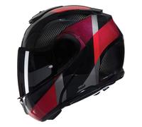 Casco Modulare Nolan X-1005 U.C. SPORTIVO 346 Carbonio / Rosso Taglia:XL