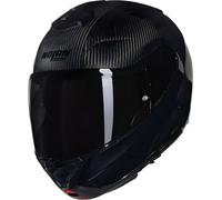 CASCO MODULARE NOLAN X-1005 ULTRA CARBON PURO NERO LUCIDO CON VISIERA SMOKE