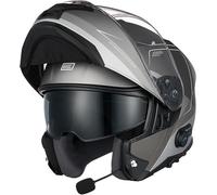 Casco modulare ORIGINE LOGIC BT PRIVILEGE bianco/titanio opaco