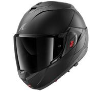 CASCO MODULARE OXO DARK SHADOW MAT BLACK MAT | SHARK HELMETS | MotoCharlie