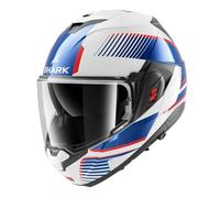 Casco Modulare Shark Oxo Sikter Bianco Chrome Blu S
