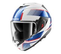 Casco Modulare Shark Oxo Sikter Bianco Chrome Blu XXL