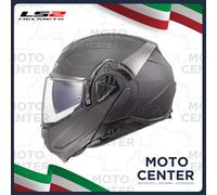 LS2, Casco Moto Modulare ADVANT II SOLID Concrete, M