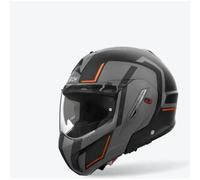 Casco Modulare Reversibile Airoh Mathisse II Genius Arancione Opaco XL