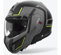 Casco Modulare Reversibile Airoh Mathisse II Genius Giallo Opaco S