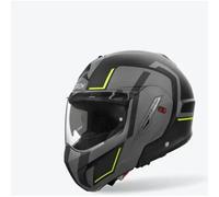 Casco Modulare Reversibile Airoh Mathisse II Genius Giallo Opaco XS