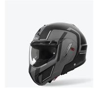 Casco Modulare Reversibile Airoh Mathisse II Genius Grigio Opaco M