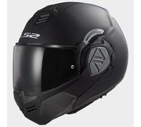 Casco Modulare Reversibile Convertibile LS2 Advant Solid Nero Opaco Taglia M