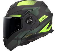 Casco Modulare Reversibile FF901 Ls2 Advant X Nova Nero Giallo Opaco
