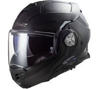 Casco Modulare Reversibile FF901 Ls2 Advant-X Solid Nero Opaco Con Interfono Cardo 4X Integrato 3XL