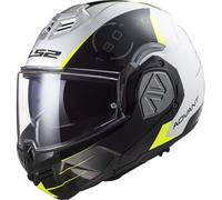 Casco Modulare Reversibile FF906 Ls2 Advant Codex Nero Bianco XXL