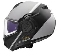 Casco Modulare Reversibile FF906 Ls2 Advant SWIPE Grigio Nero M