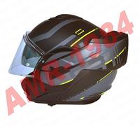 CASCO MODULARE REVERSIBILE GIVI X30 PULSAR NERO GRIGIO GIALLO GIVI HX30FPUBY