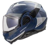 Casco Modulare Reversibile Ls2 FF910 Advant II Astral Blu Navy Grigio 3XL